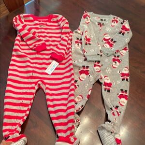 Carter's Red and Gray Kids Pajamas Set